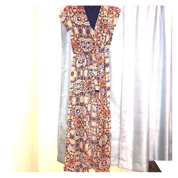 maxi dress with shorts